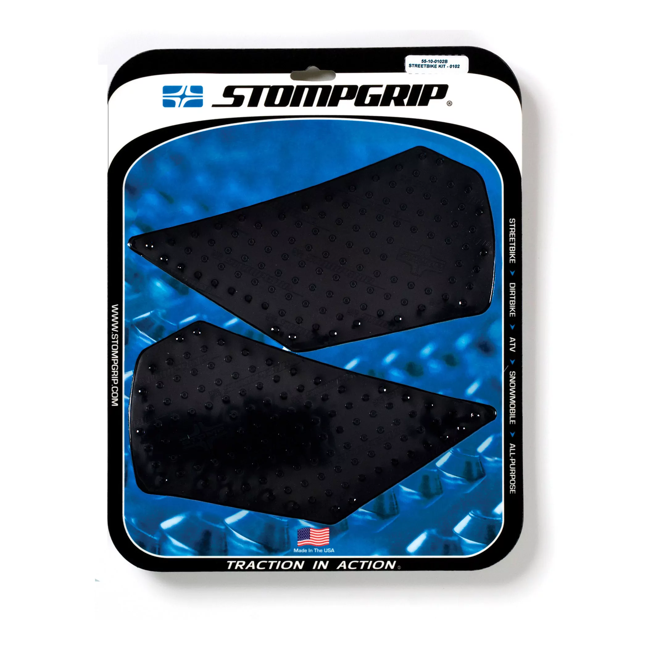 Stompgrip Traction Pad Volcano für KTM 1290 Super Duke R 14-19 Schwarz