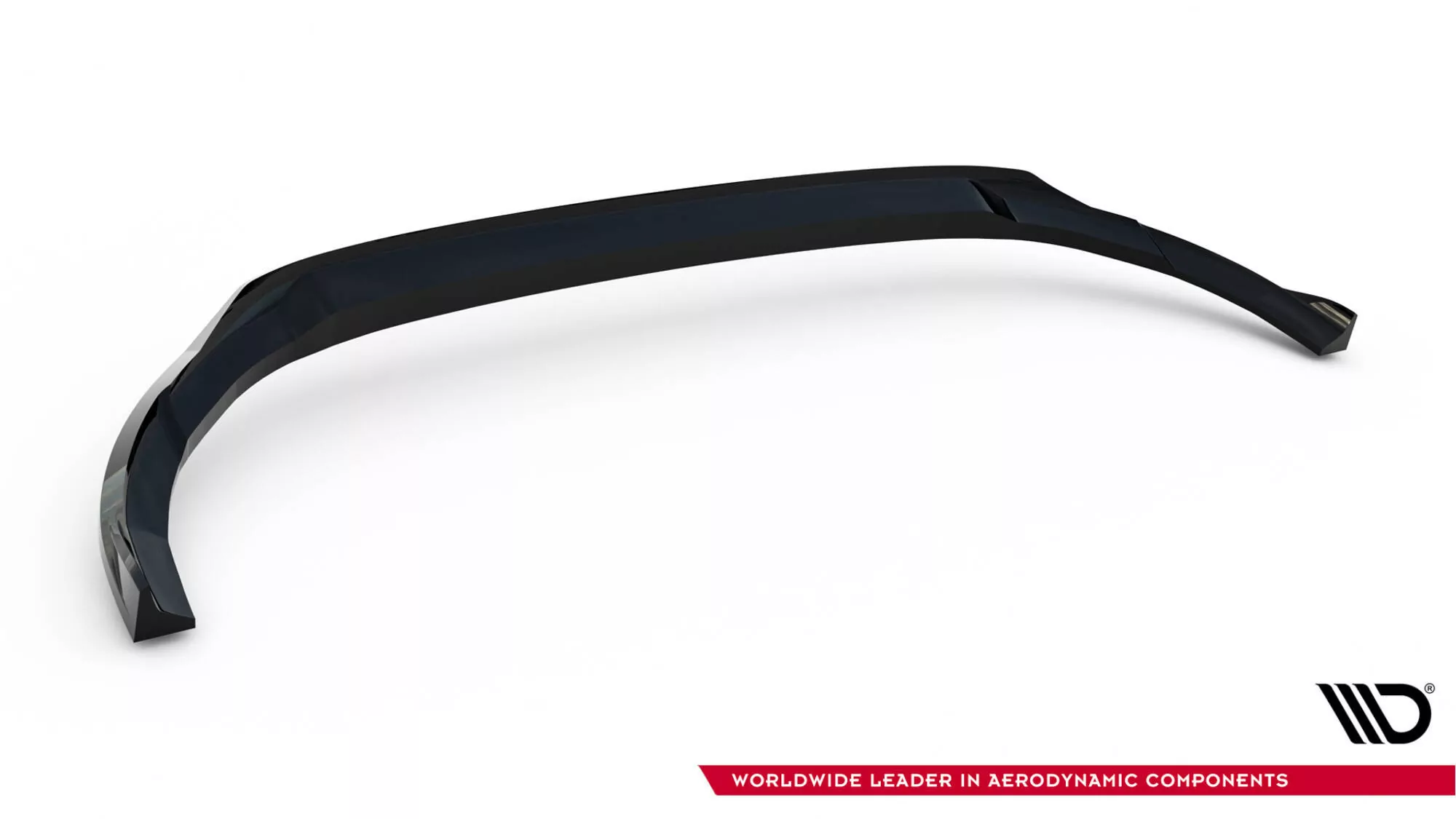 Front Ansatz V.2 Für Ford Transit Custom / Tourneo Custom Mk2 Schwarz Hochglanz