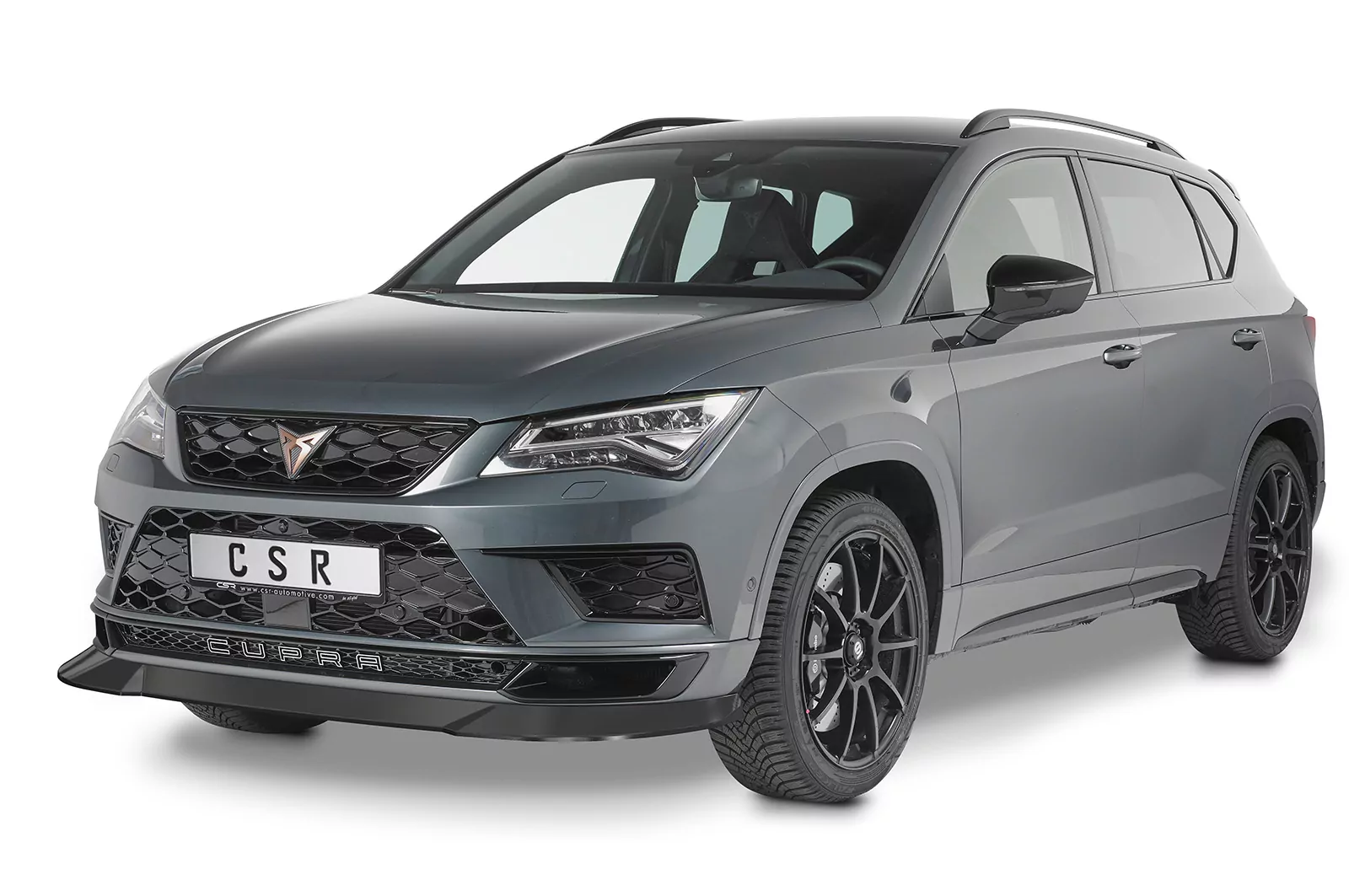 Cup-Spoilerlippe mit ABE für Cupra Ateca CSL430-M Carbon Look (matt)