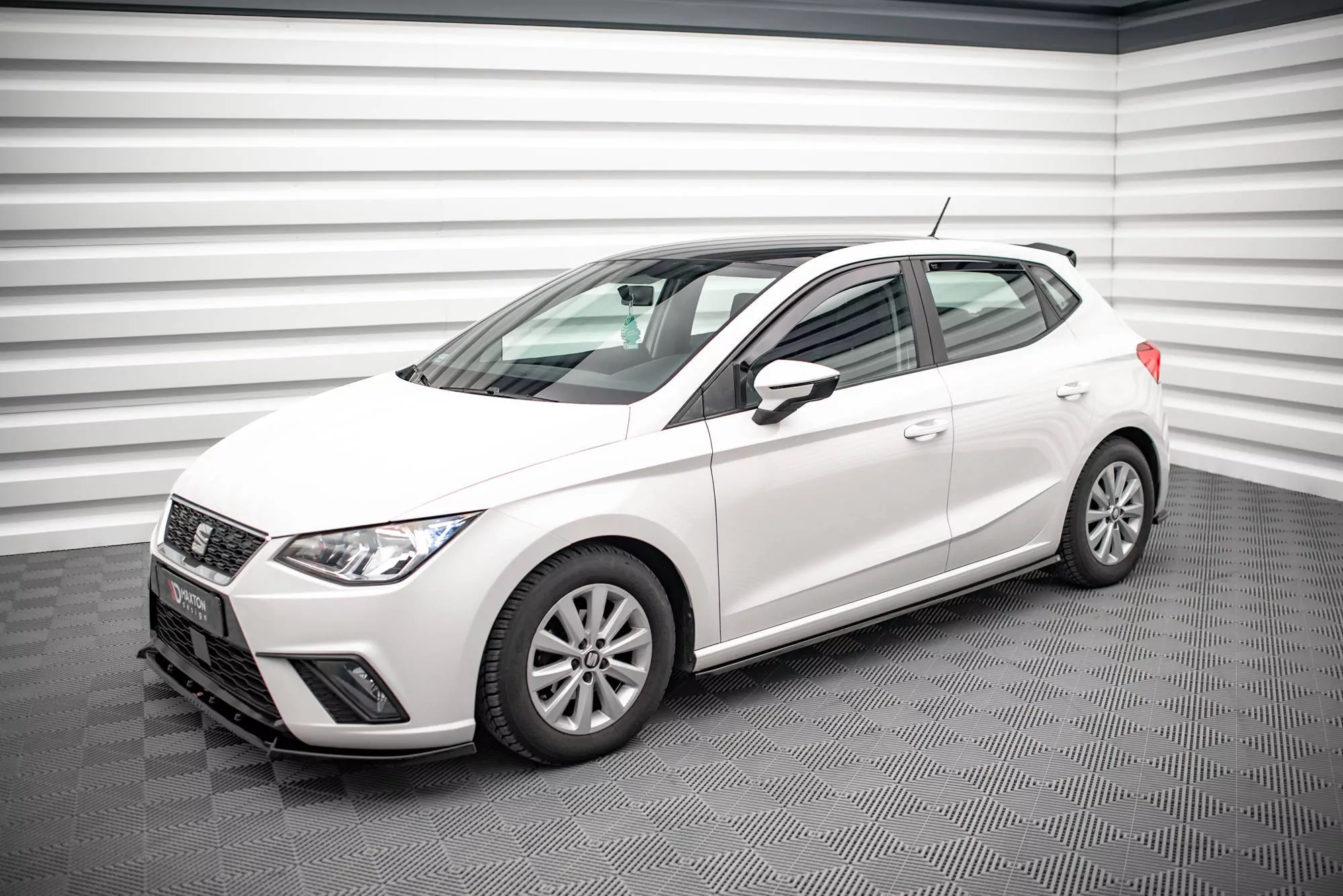 Seitenschweller Ansatz Für V.1 Für Seat Ibiza FR/ Standard Mk5 Schwarz Hochglanz