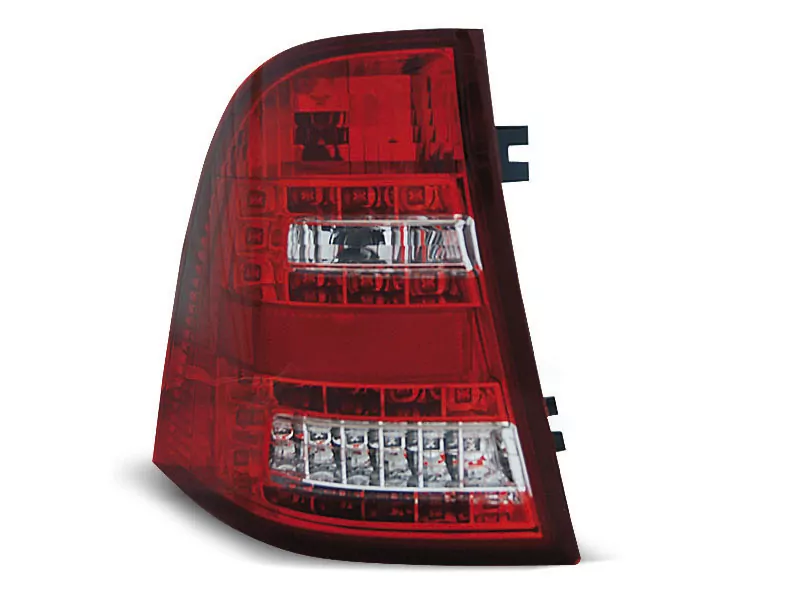 Led Tail Lights Red White Fits Mercedes W163 Ml M-klasa 03.98- 05