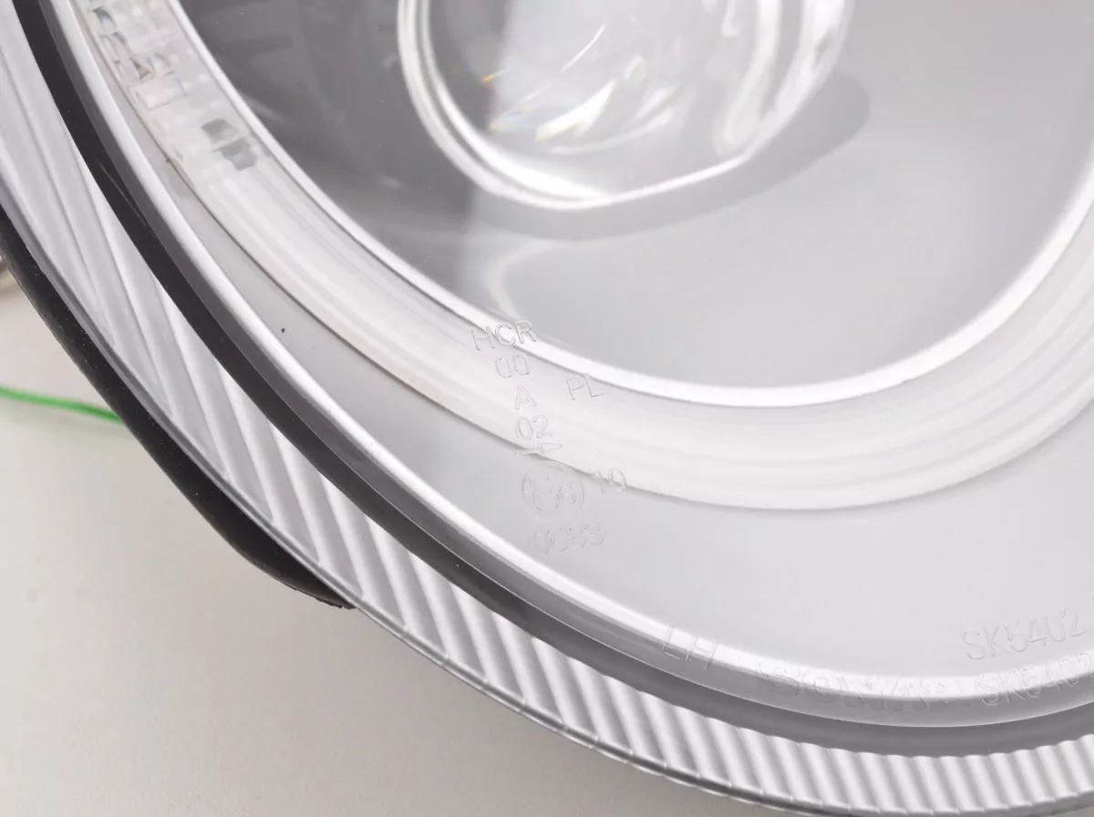 Scheinwerfer Set Daylight LED TFL-Optik Porsche 911 Typ 997 Bj. 04-08 chrom