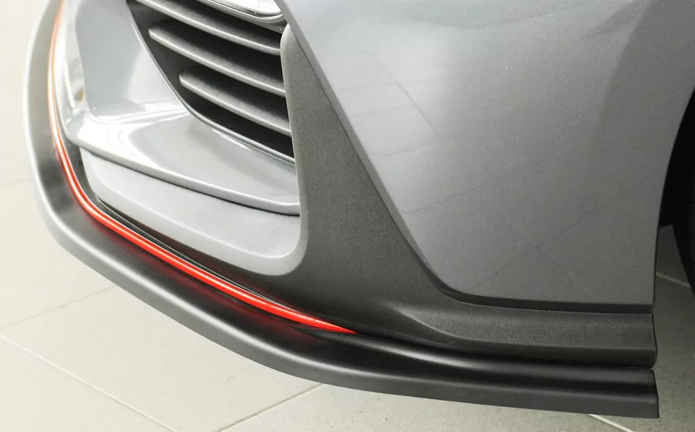 Rieger Spoilerschwert matt schwarz für Hyundai i30 N-Performance  (PDE) 5-tür. (Schrägheck) 07.17-12.20 (bis Facelift)