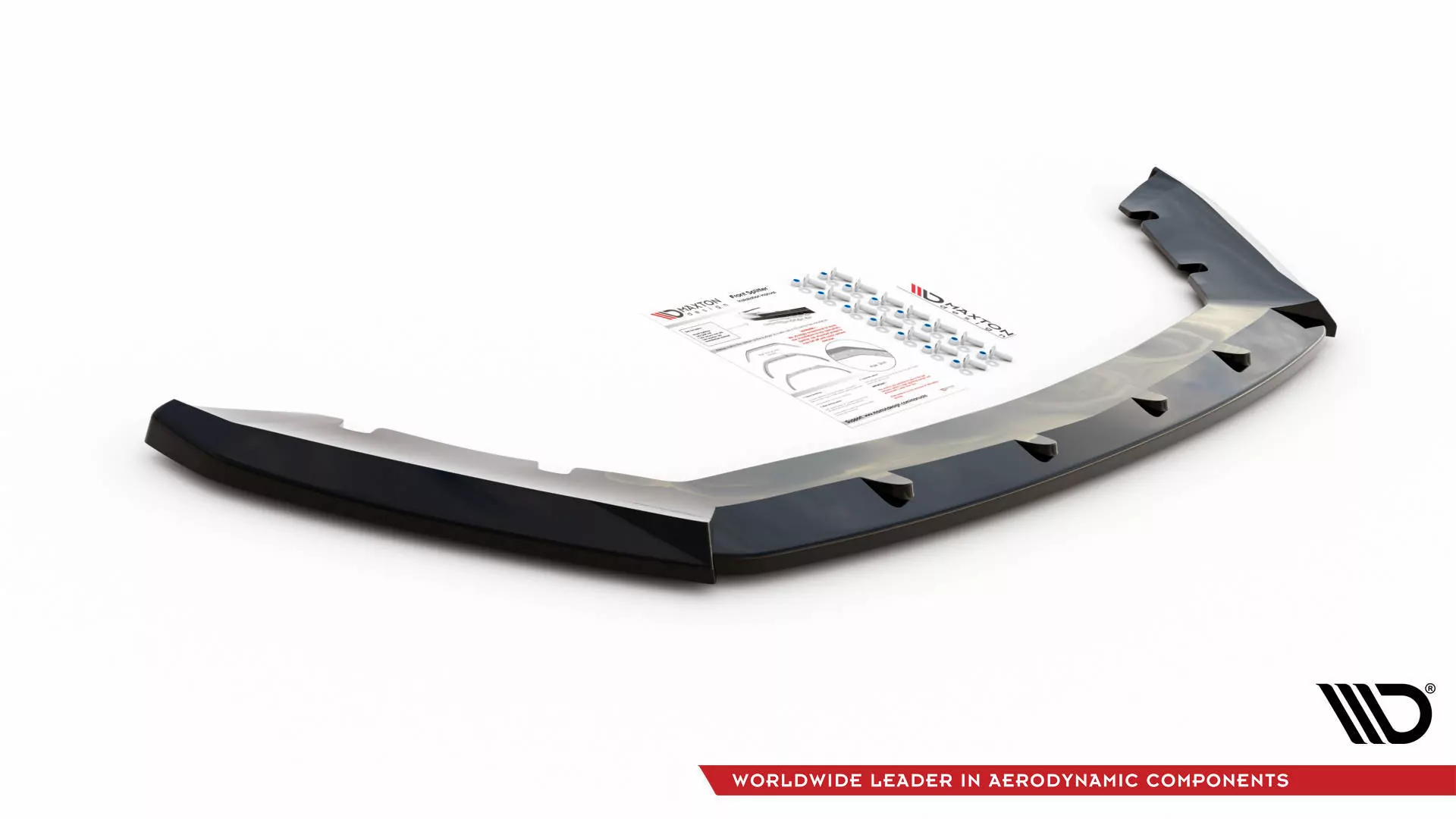 Front Ansatz V.1 Für Seat Leon Mk3 Schwarz Hochglanz