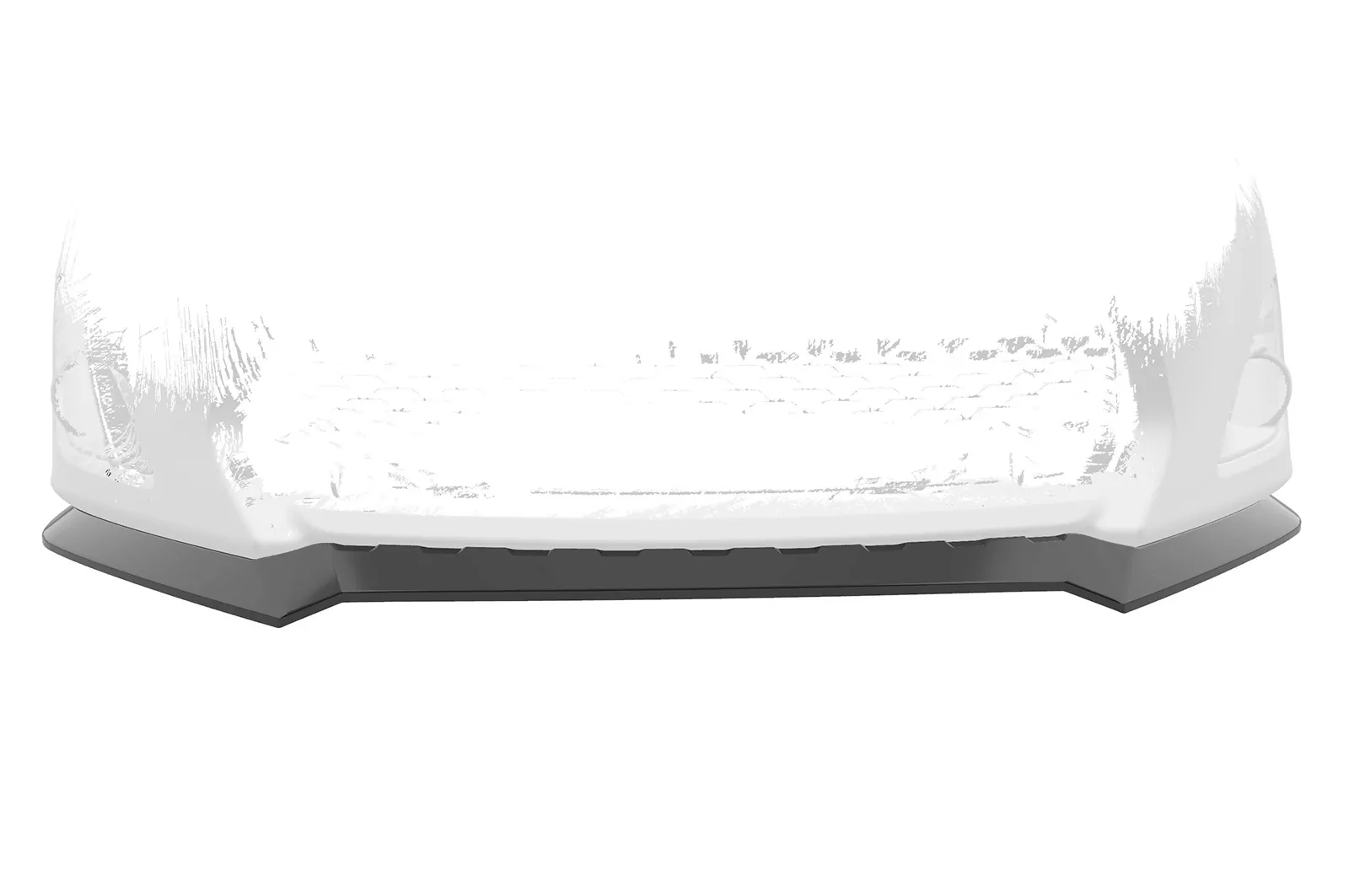 Cup-Spoilerlippe mit ABE für Toyota GT86 (ZN6) CSL539 Schwarz Strukturiert