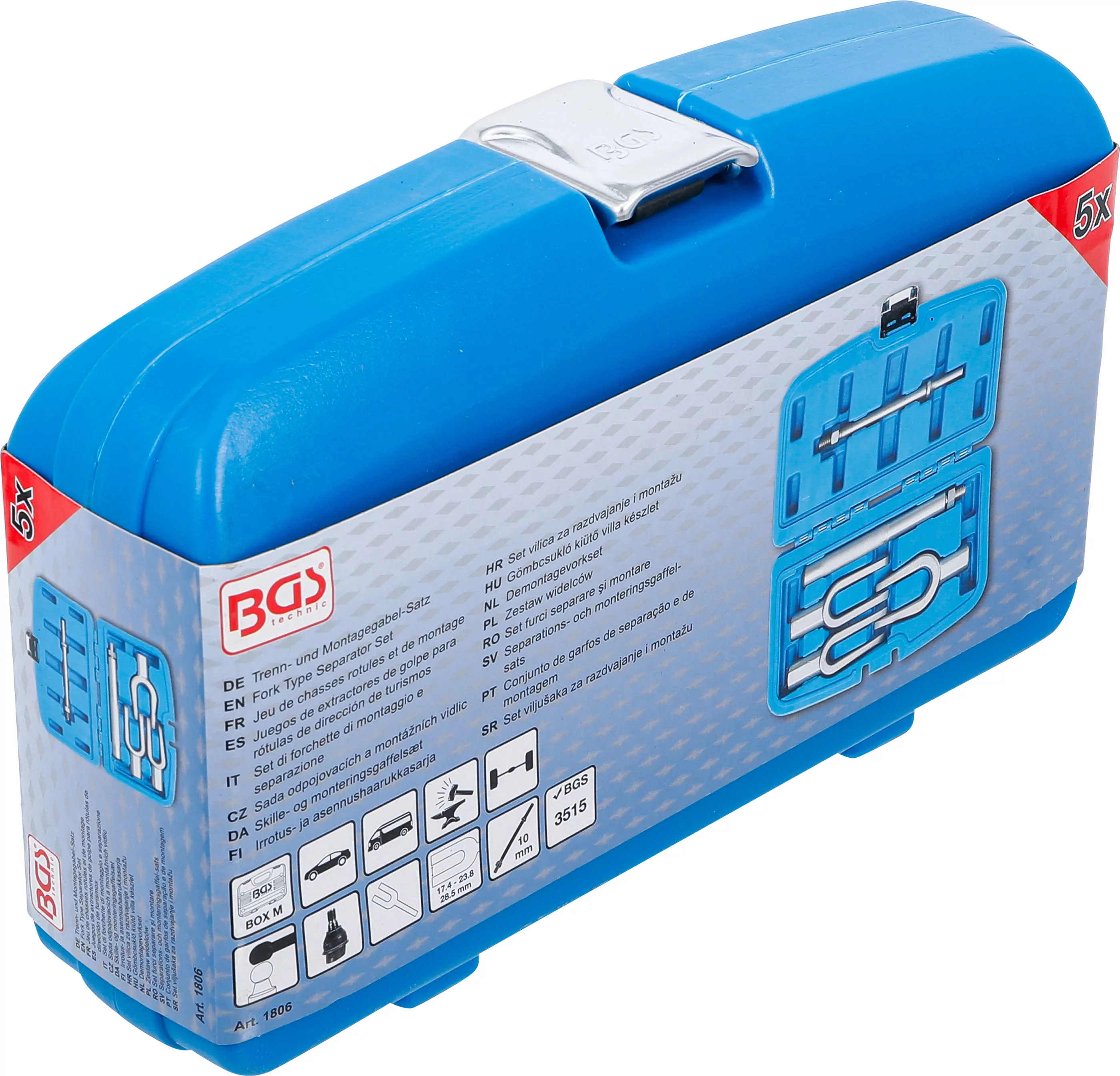 Trenn- und Montagegabel-Satz | 5-tlg.