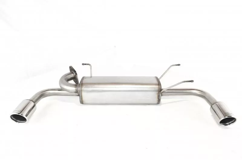 Ulter Sportauspuff für Mazda MX5 typ NB 1998-2005 2 Duplex Endrohre rund Ø90