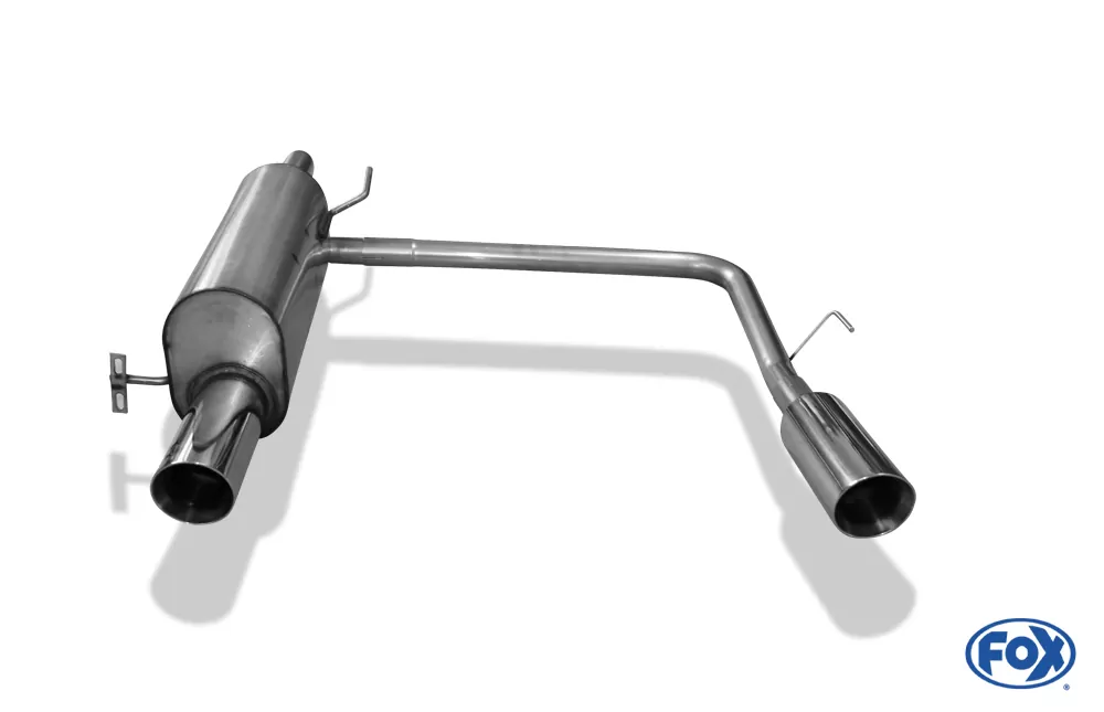 Opel Corsa E  Endschalldämpfer Ausgang rechts/links - 1x90 Typ 25 rechts/links