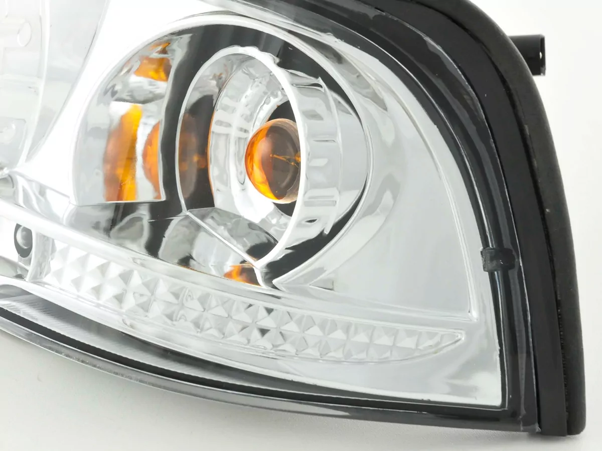 Scheinwerfer Set BMW 3er Limo Typ E36 Bj. 92-98 chrom