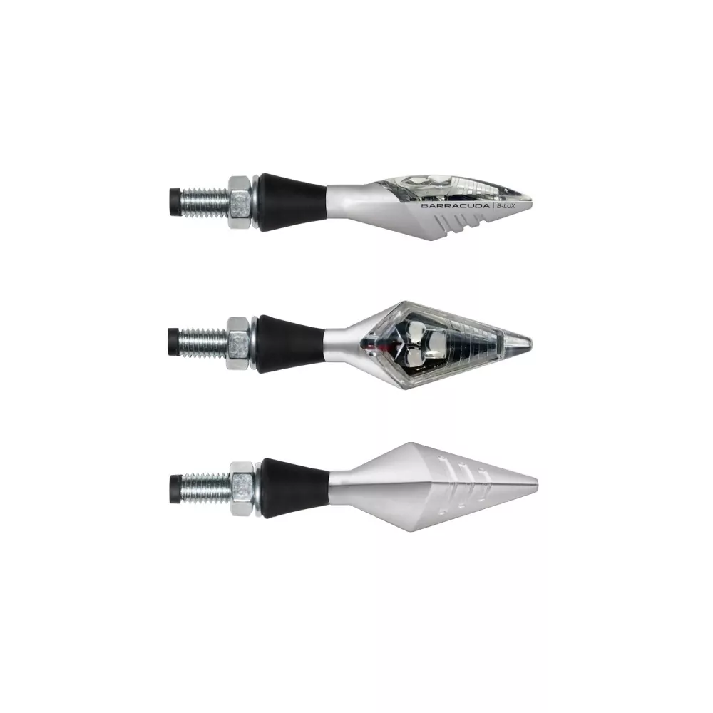 Barracuda Blinker X-LED B-LUX silber