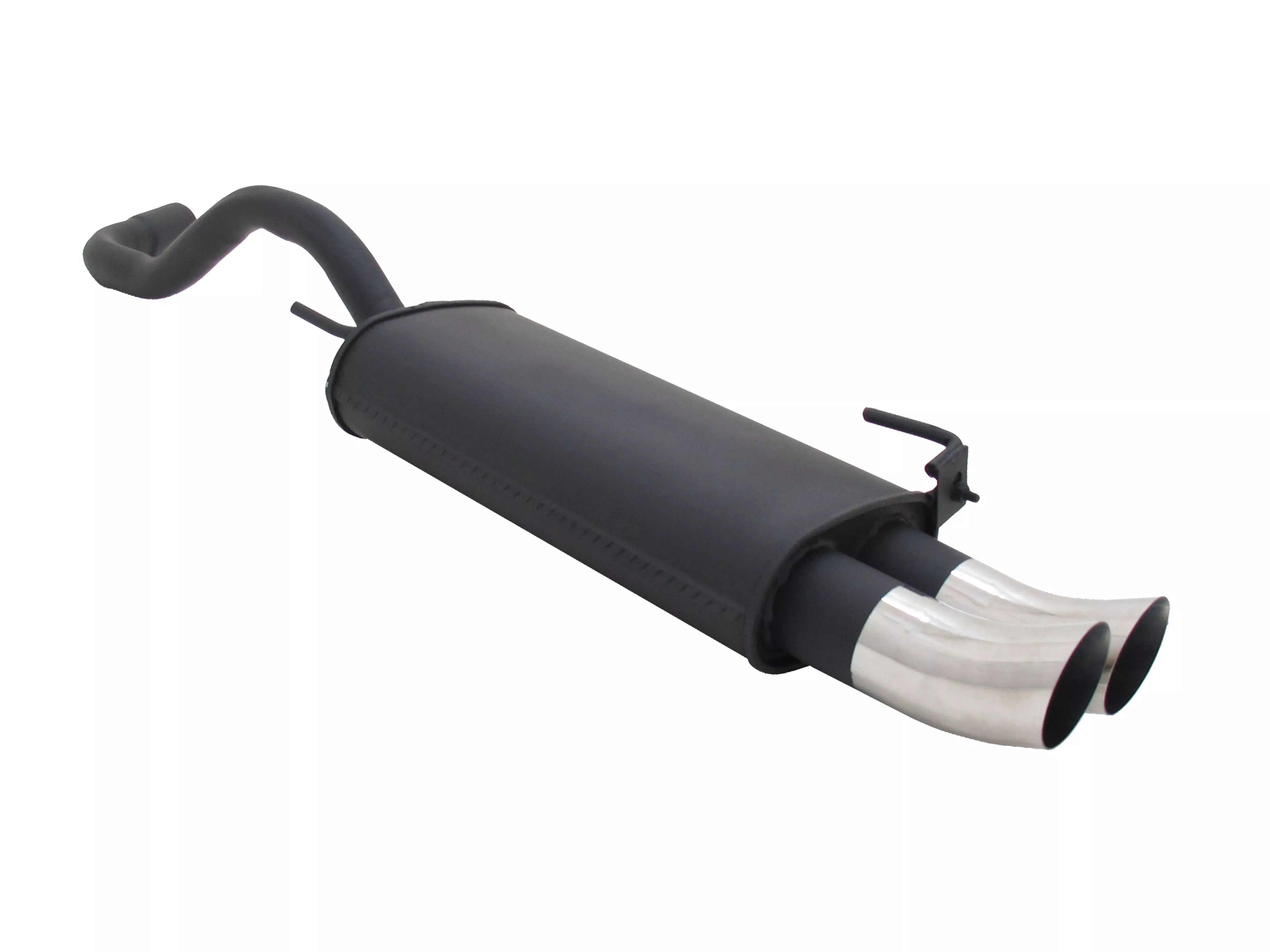 Novus Sportauspuff für VW Polo 4 6N / 6N2 2x76mm DTM