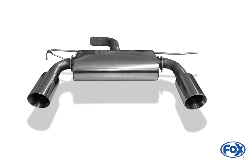 Dacia Duster 4x2 - Frontantrieb  Endschalldämpfer - 1x90 Typ 12