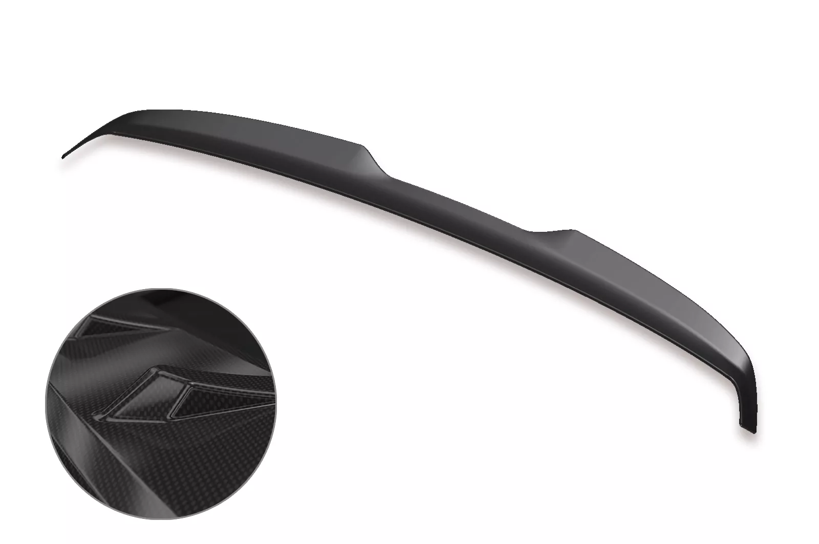 Heckflügel mit ABE für VW Golf 7 Variant HF650-C Carbon Look Hochglanz