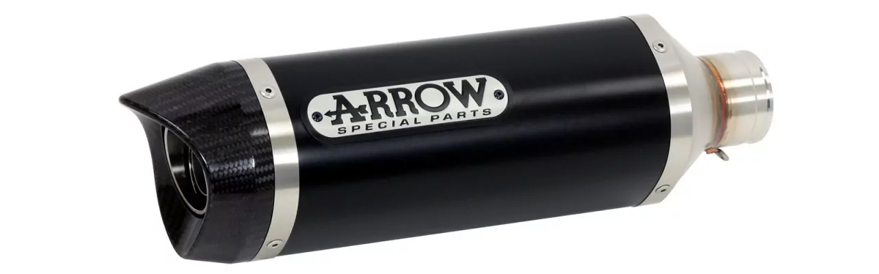 Arrow Thunder Aluminium Dark Kawasaki Z 900 20