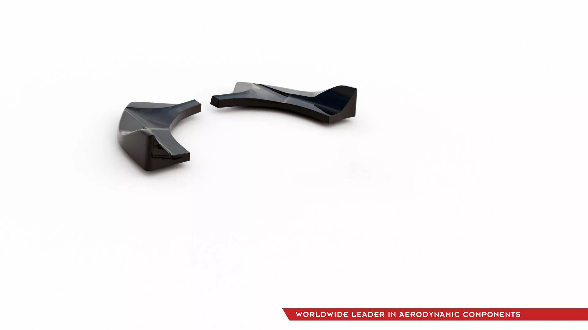 Heck Ansatz Flaps Diffusor Passend Für Diffusor Passend Für Ford FIesta Mk8 ST Schwarz Hochglanz Schwarz Hochglanz