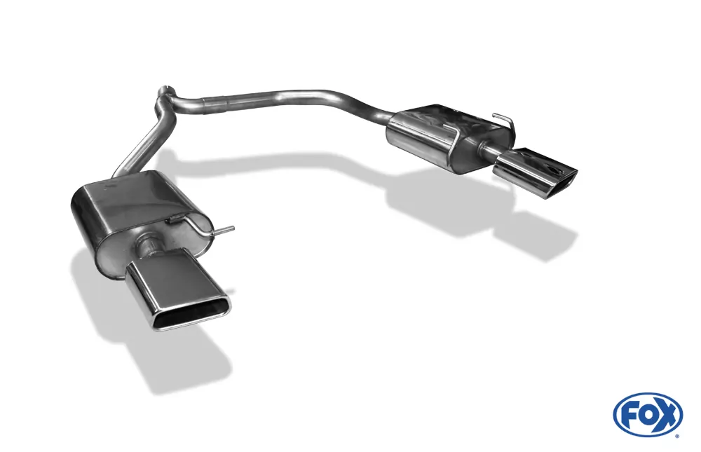 VW Jetta VI  Endschalldämpfer rechts/links - 145x65 Typ 59 rechts/links