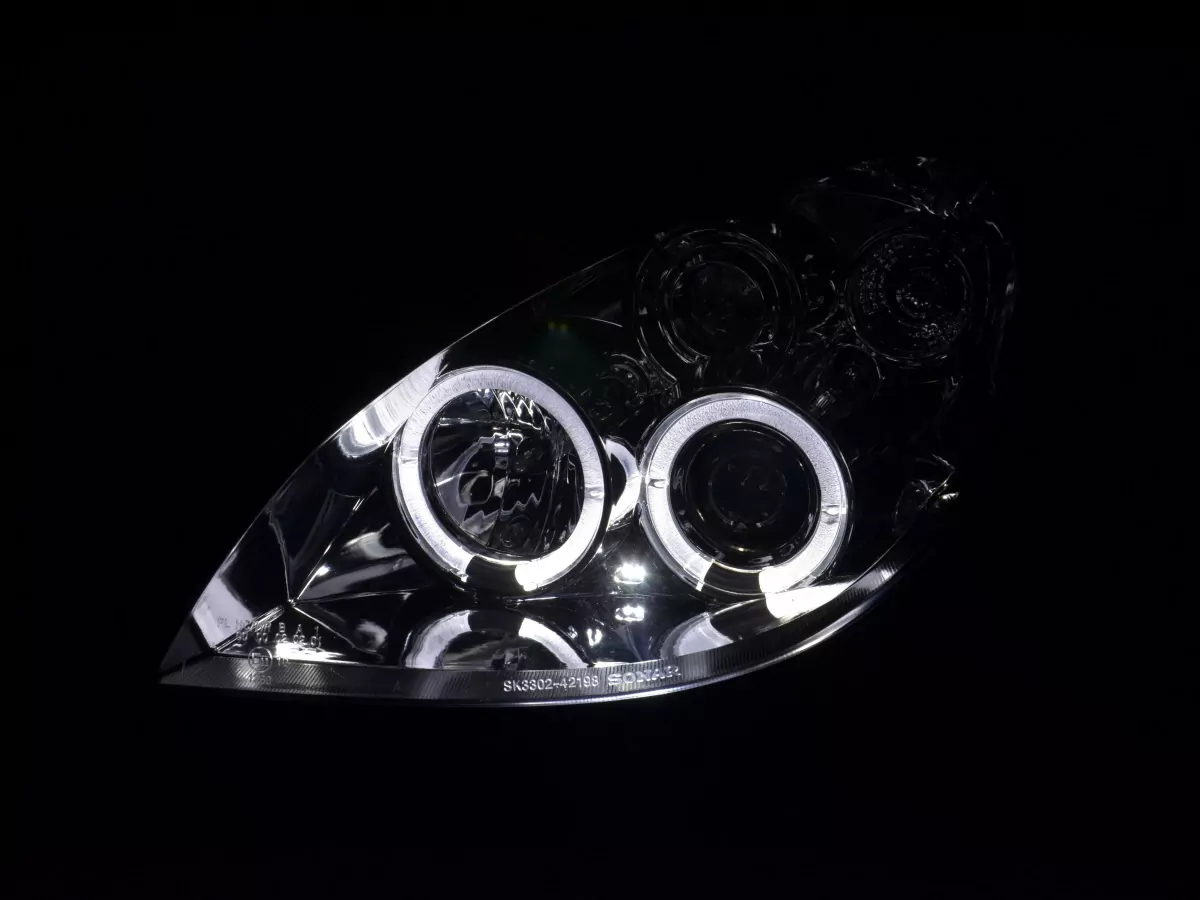 Scheinwerfer Set Citroen Xsara Typ N7 Bj. 00-05 chrom