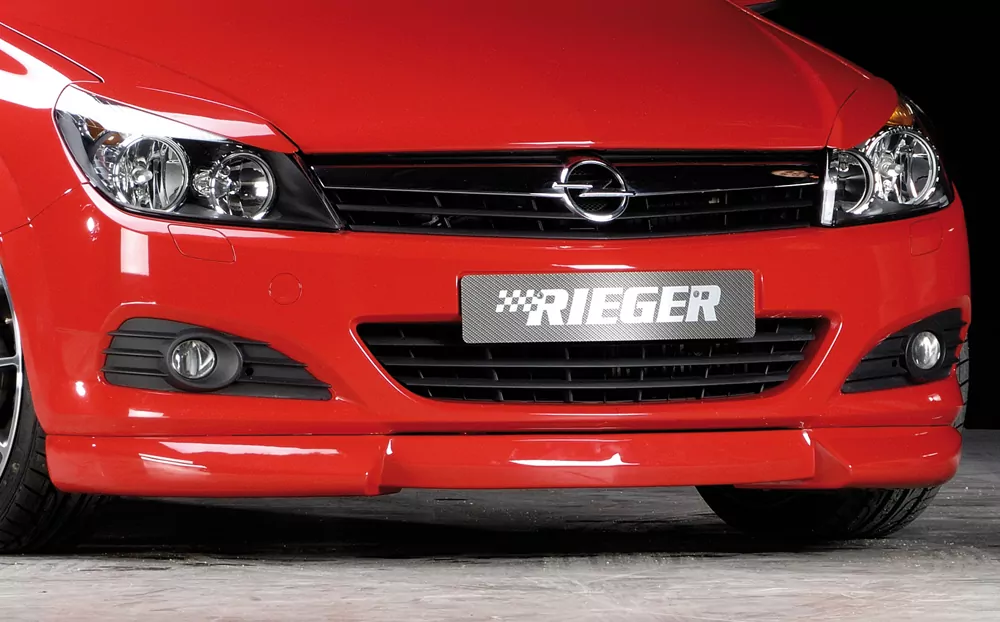 Rieger Spoilerlippe für Opel Astra H Twin-Top | Cabrio 09.05- nicht für OPC