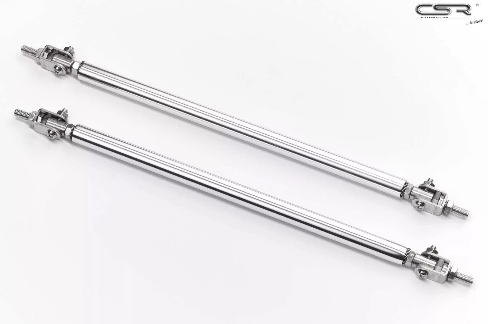 Universal Spoiler Stabilisatoren verstellbar 200-260mm silber ZB161