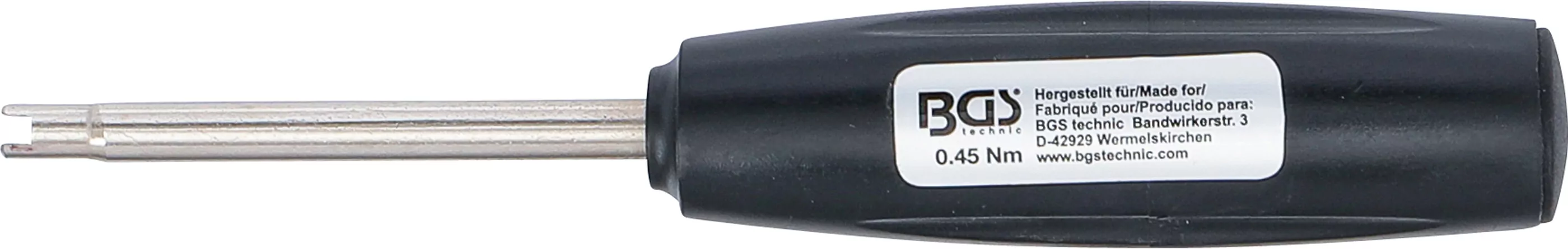 Drehmomentschrauber für Ventil-Einsätze | 0,45 Nm