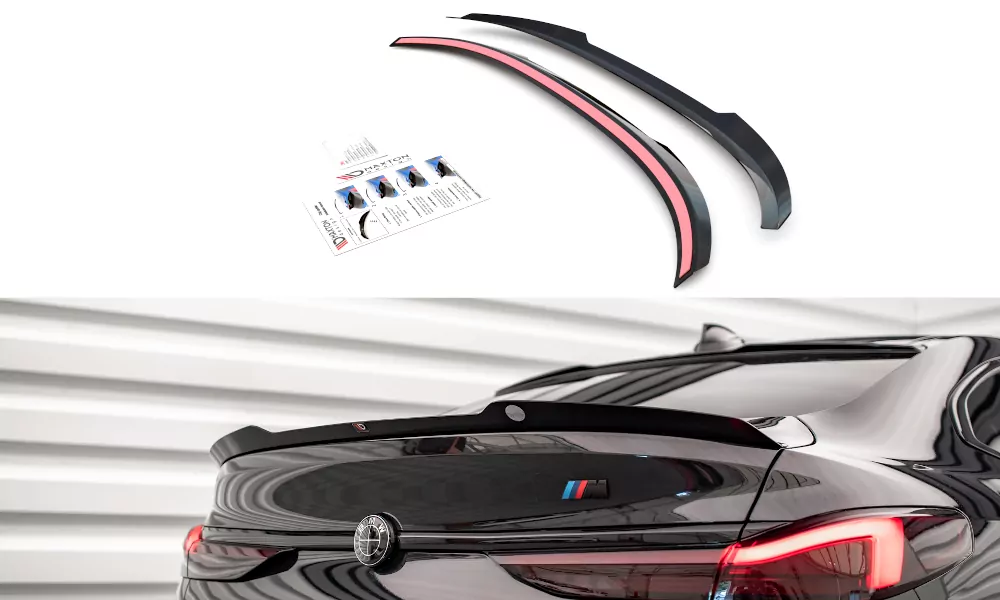 Spoiler CAP Für BMW 2 Gran Coupe M-Paket F44 Schwarz Hochglanz