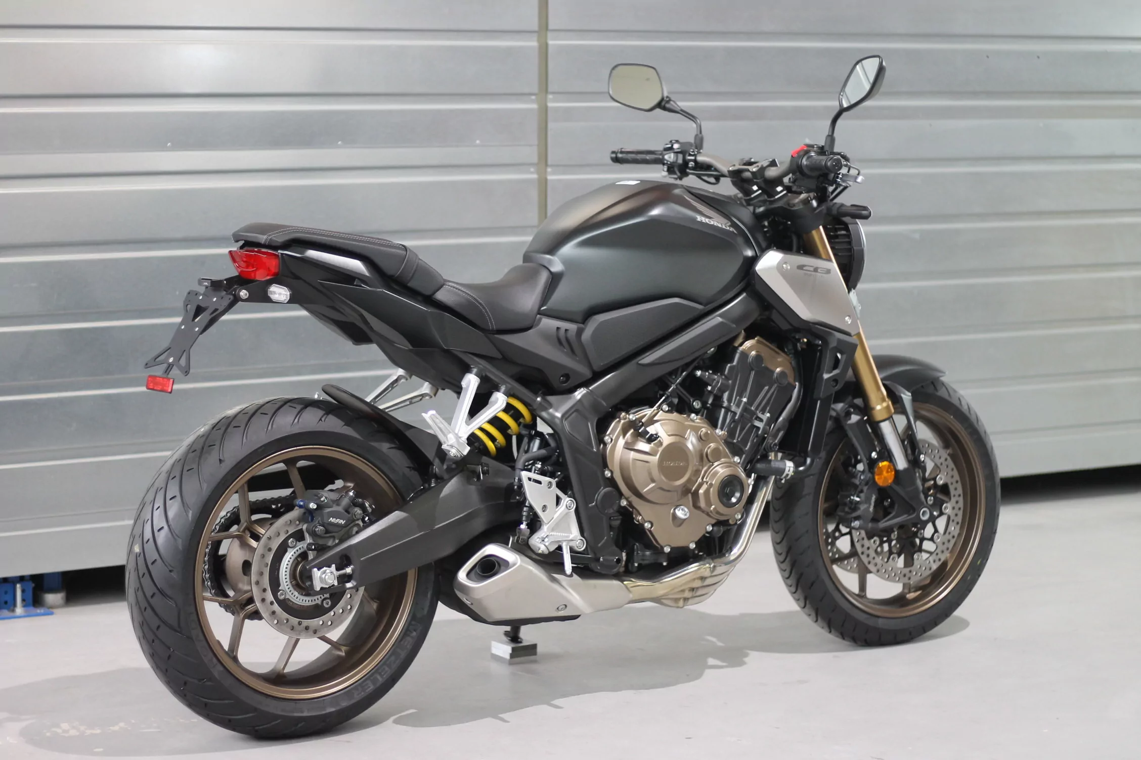 MG Biketec Kennzeichenhalter für Honda CB 650 R ab 2021 bis 2023