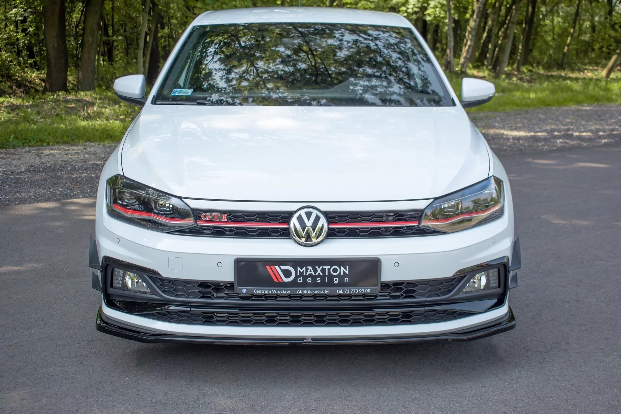Front Ansatz Passend Für V.2 Passend Für VW POLO MK6 GTI