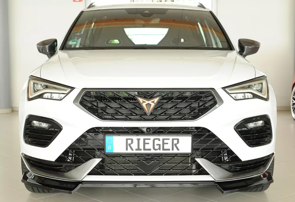 Rieger Spoilerschwert glanz schwarz für Seat Ateca Cupra (5FP)  08.20- (ab Facelift)