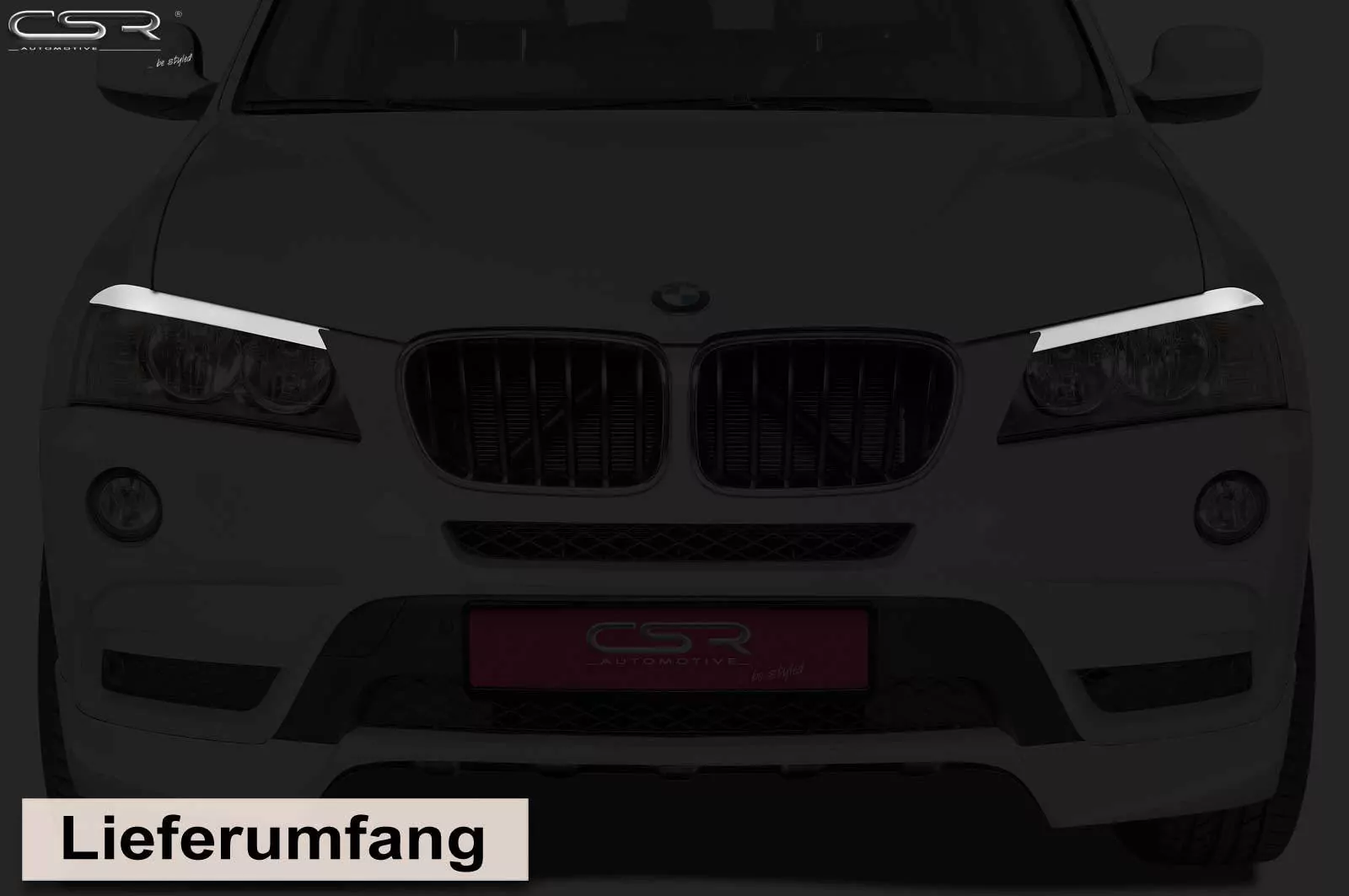 Scheinwerferblenden für BMW X3 F25 SB267