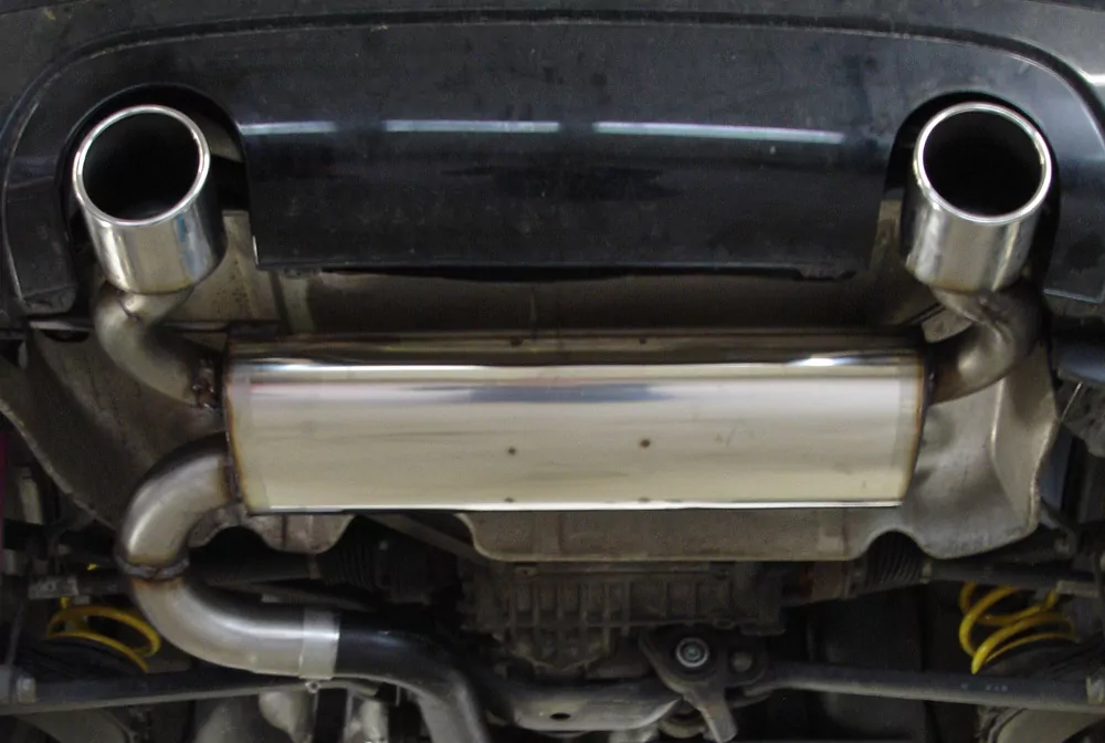 Audi TT Typ 8N quattro  Endschalldämpfer Ausgang rechts/links  - 1x100 Typ 16 rechts/links