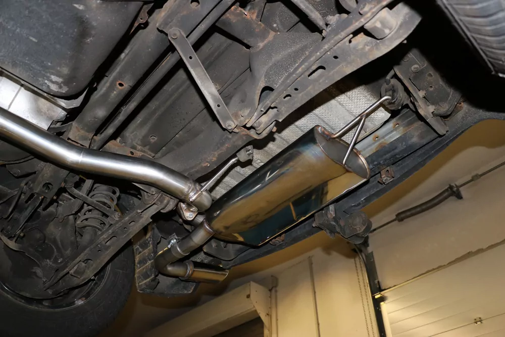 Mitsubishi ASX Frontantrieb - Typ GAO  Endschalldämpfer Ausgang rechts - 129x106 Typ 44