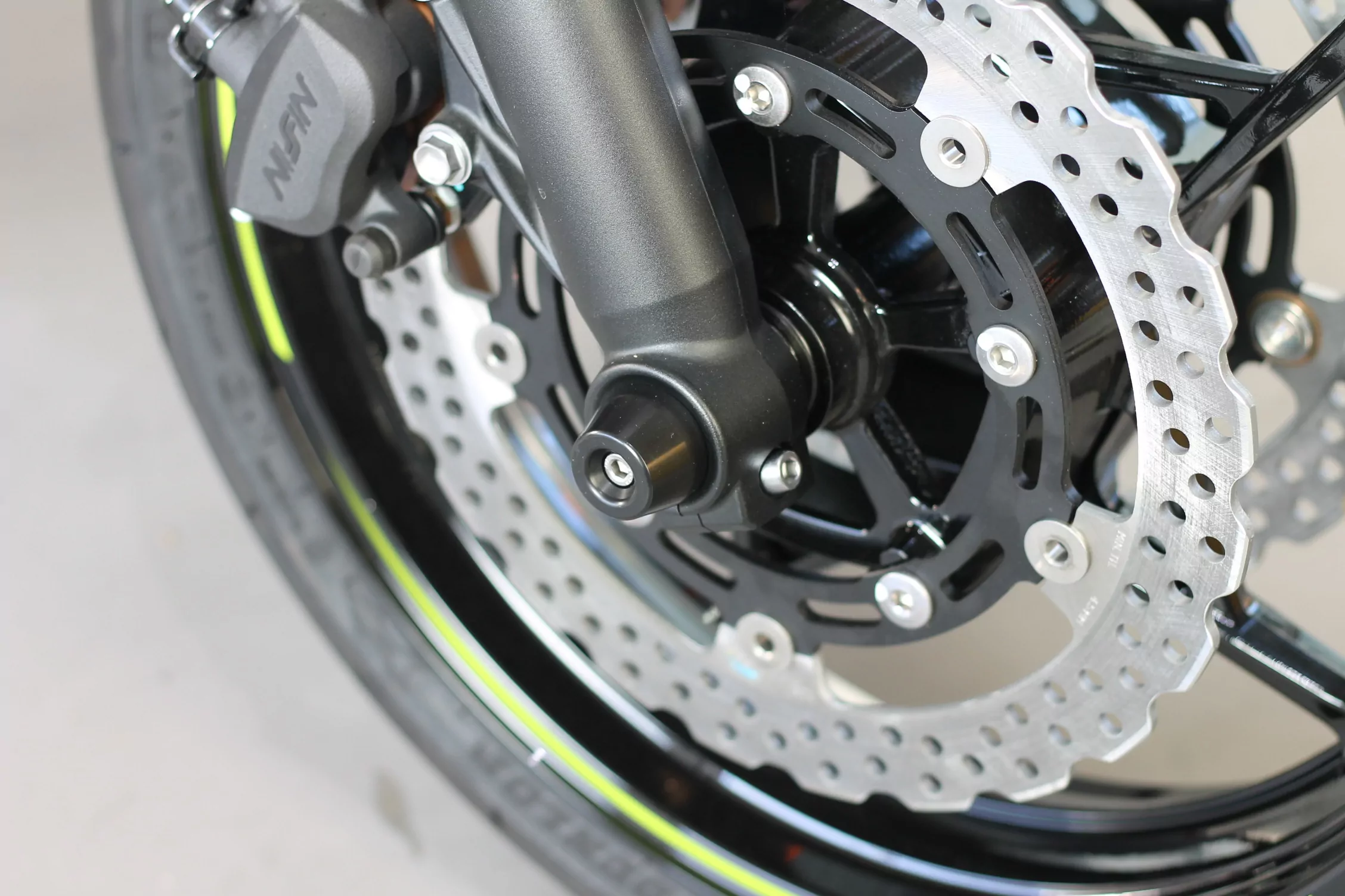 MG Biketec Sturzprotektoren / Protektor - Federgabel für Kawasaki Ninja 650 ab 2017-2019