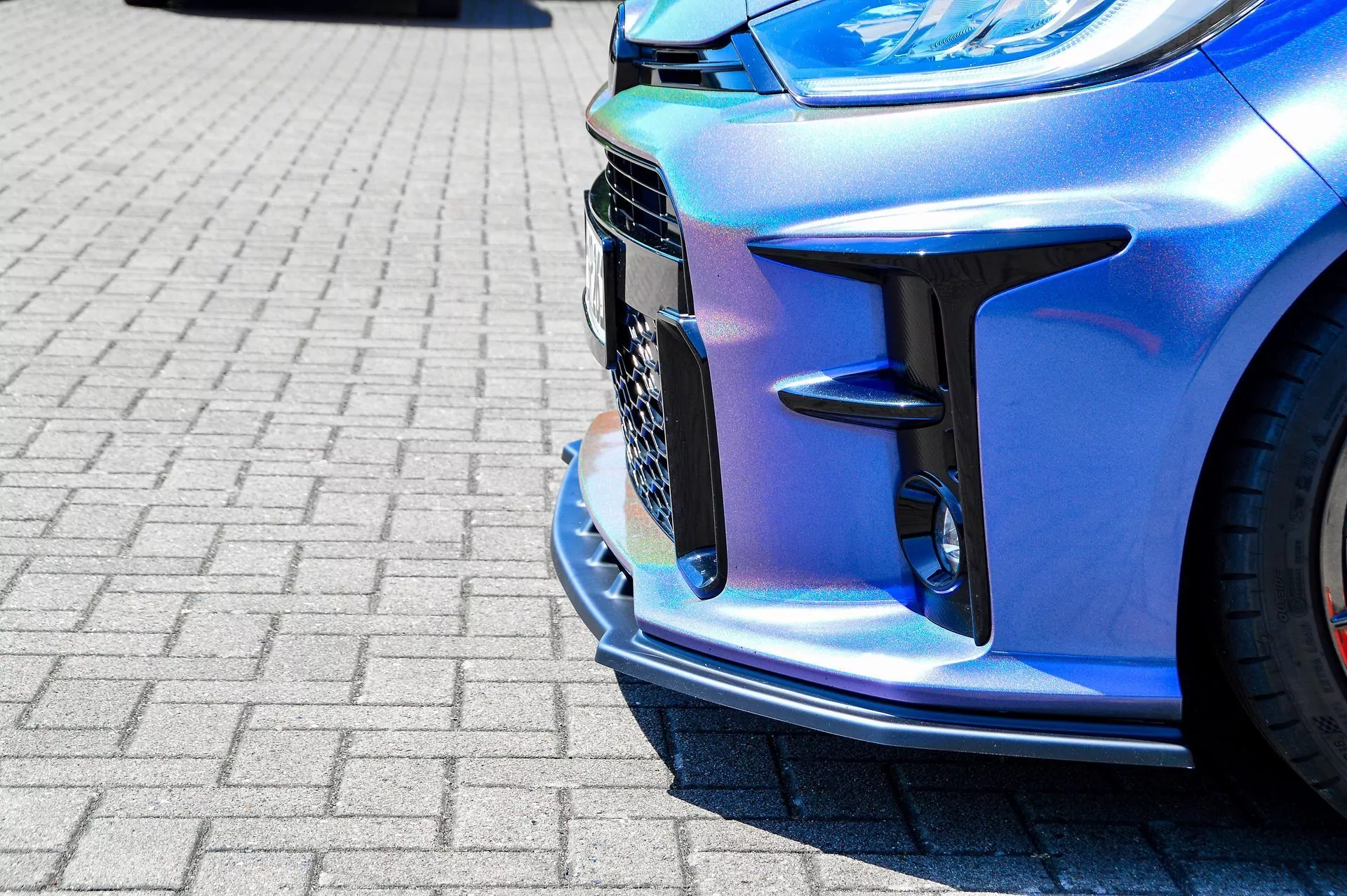 Frontspoilerlippe für Toyota Yaris GR ab Bj. 2020-