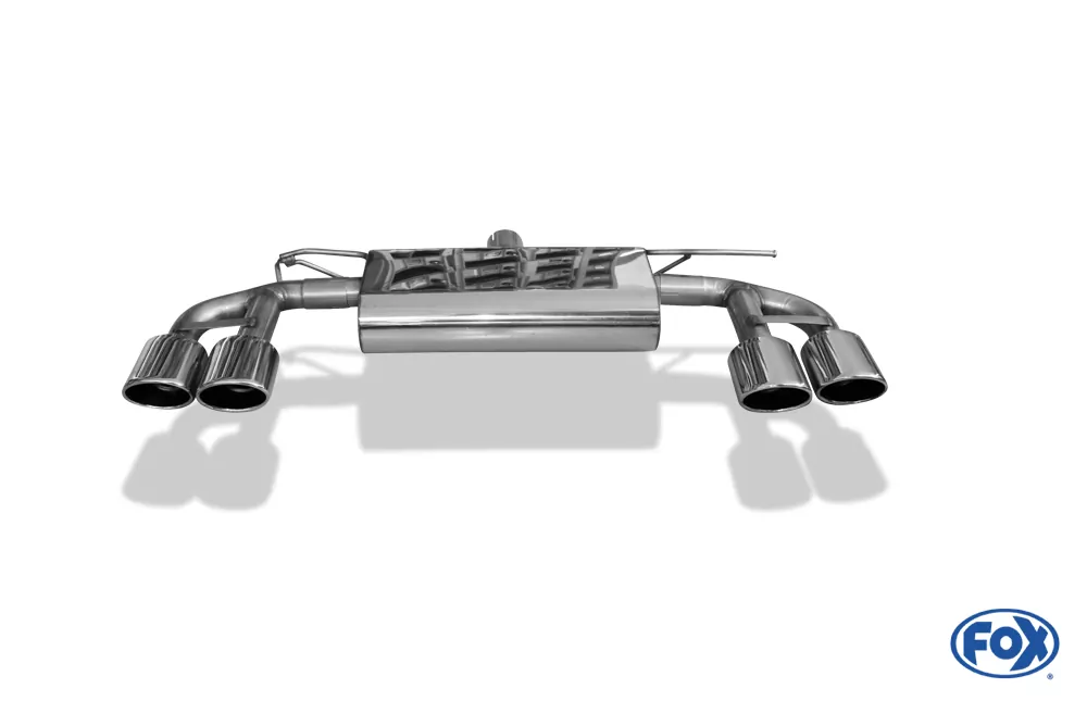 VW Golf VII R - 4-Motion Facelift  Endschalldämpfer rechts/links - 2x115x85 Typ 44 rechts/links