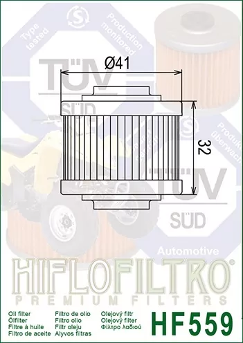 Hiflo Ölfilter Hf559