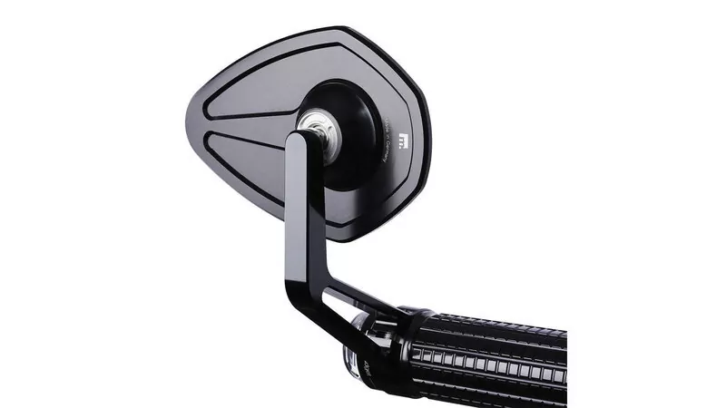 MOTOGADGET Mo.View Sport 130, Handlebar End Mirror For 7/8 And 1 inch Handlebars