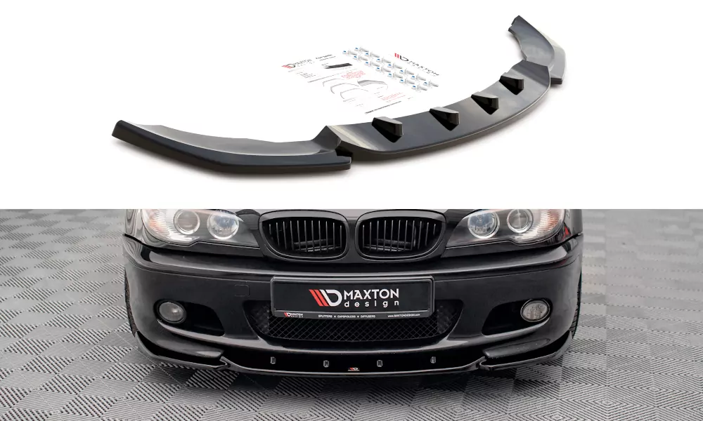 Street+ Spoilerlippe Front Ansatz V.2 Passend Für BMW 3er Coupe M-Paket E46 