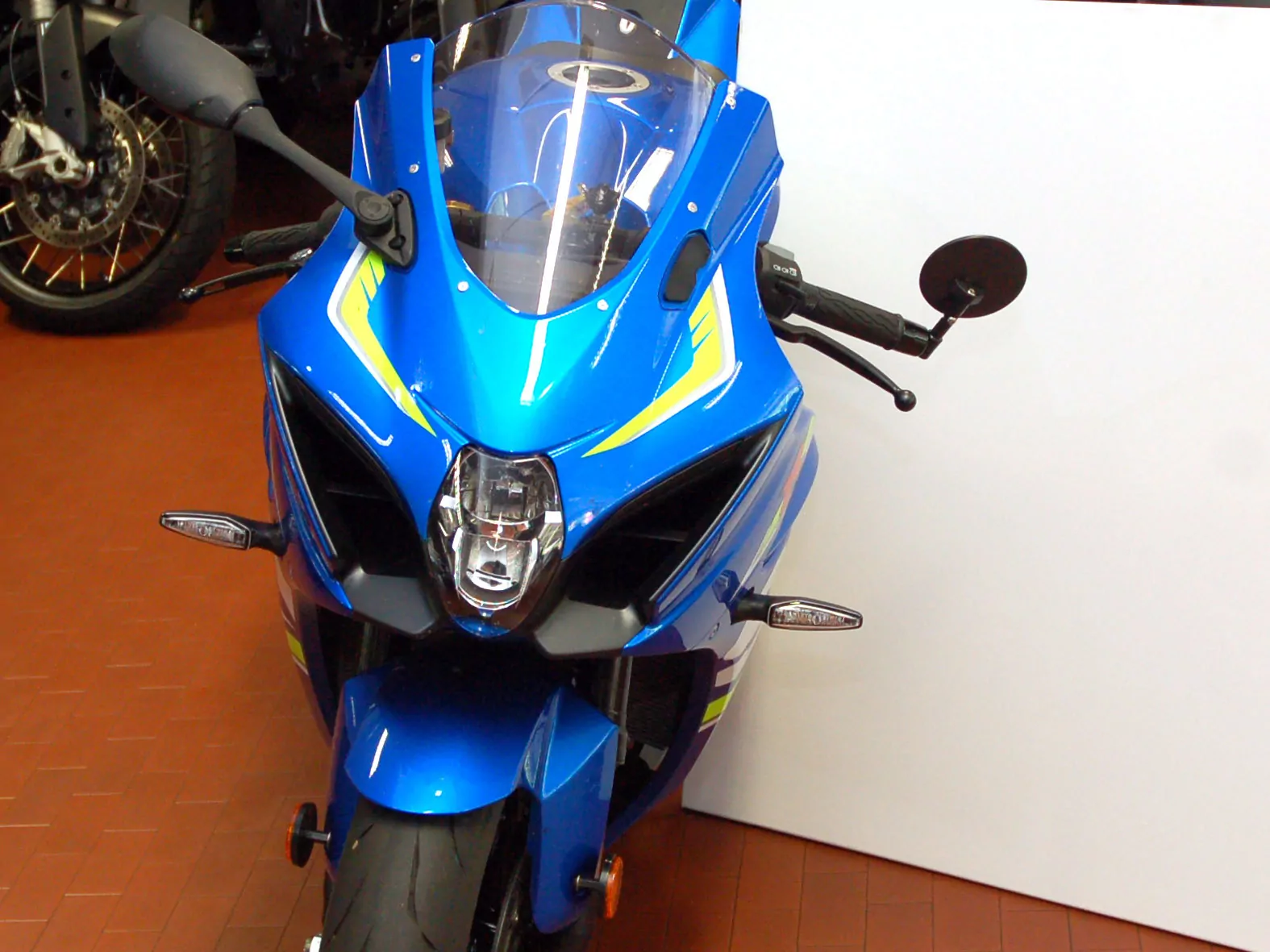 Lenkerendenspiegel für Suzuki GSX-R 1000 mit Adapter