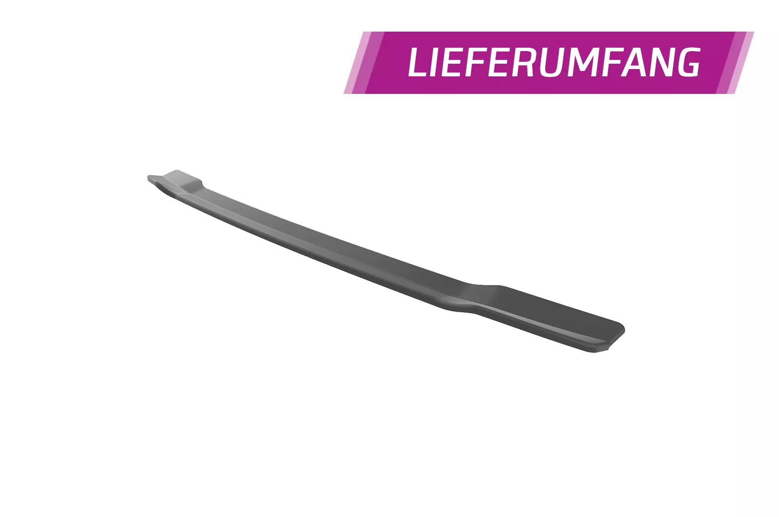 Heckflügel mit ABE für Hyundai Kona HF936 Schwarz Strukturiert