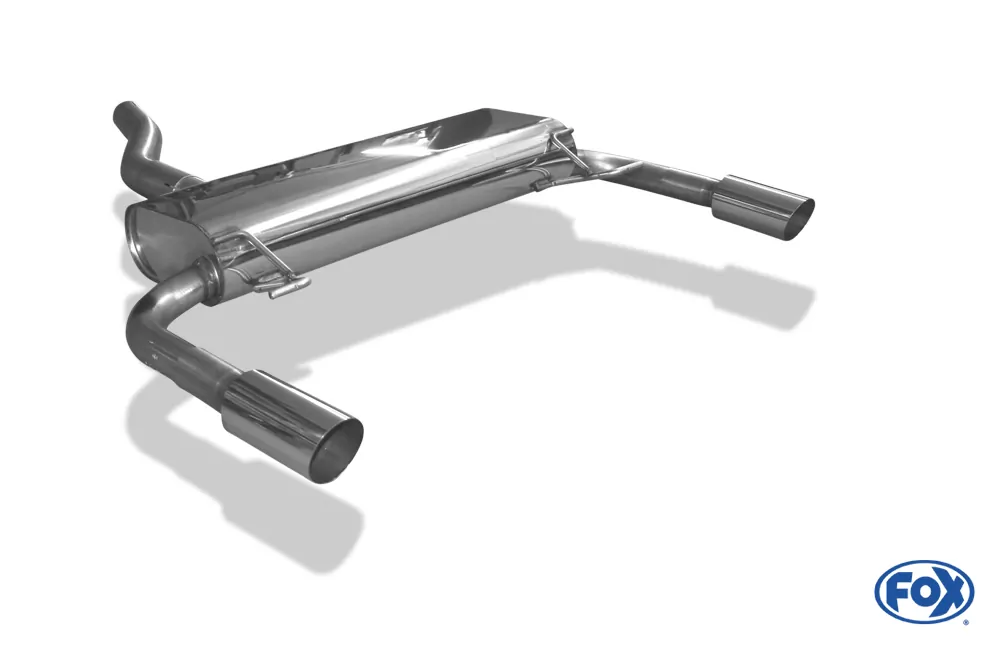 Renault Clio III B Sport  Endschalldämpfer quer Ausgang rechts/links - 1x76 Typ 14 rechts/links