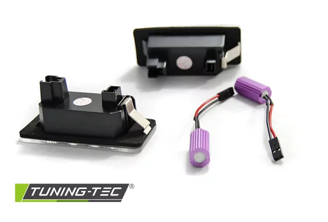 License Led Lights 3xled Fits Vw  Golf Vi Variant / Jetta Vi / Passat B6,b7 Variant /sharan Ii With Canbus