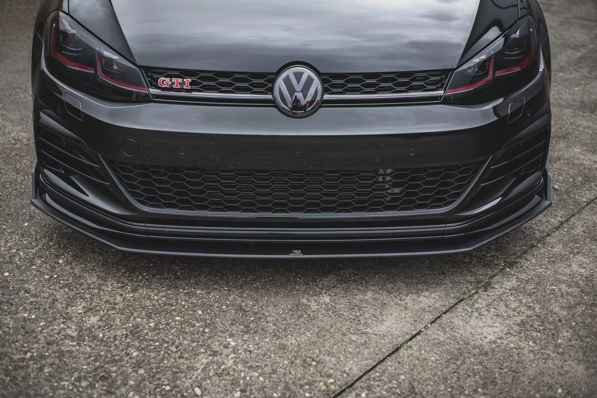 Street Pro Front Ansatz Für Für / Frontansatz VW Golf 7 GTI TCR