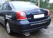 Toyota Avensis T25 Benzin - Limousine  Endschalldämpfer rechts/links - 160x80 Typ 53 rechts/links