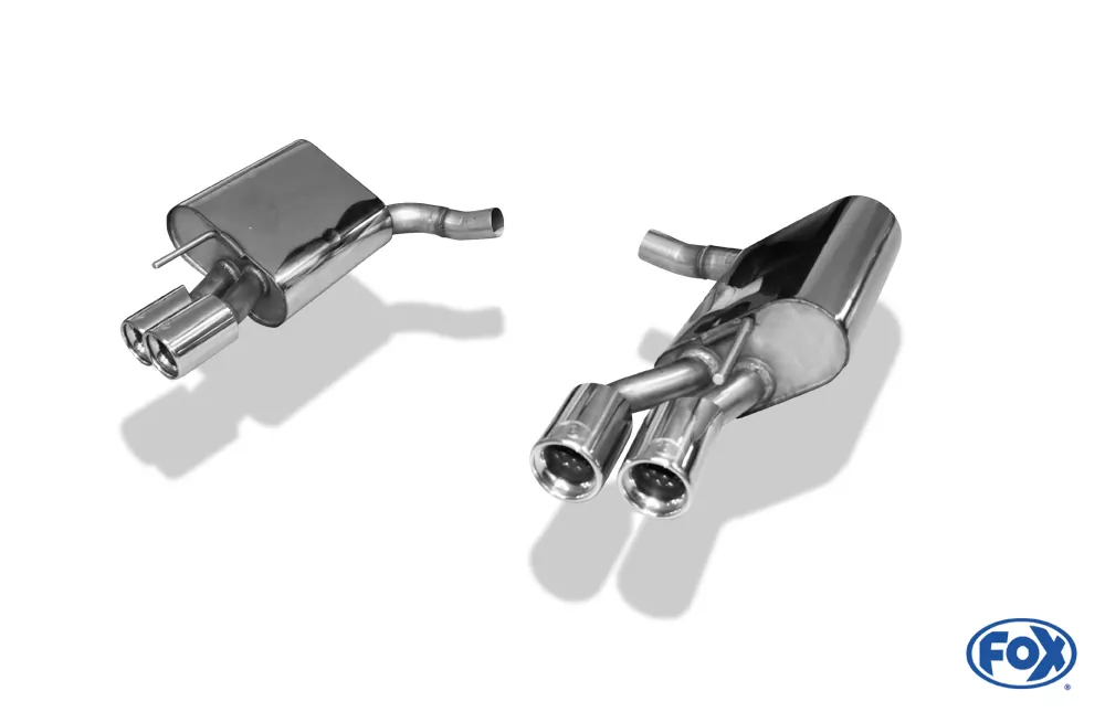 Mercedes SL Typ 230 Facelift  Endschalldämpfer rechts/links kurze Variante - 2x80 Typ 13 rechts/links