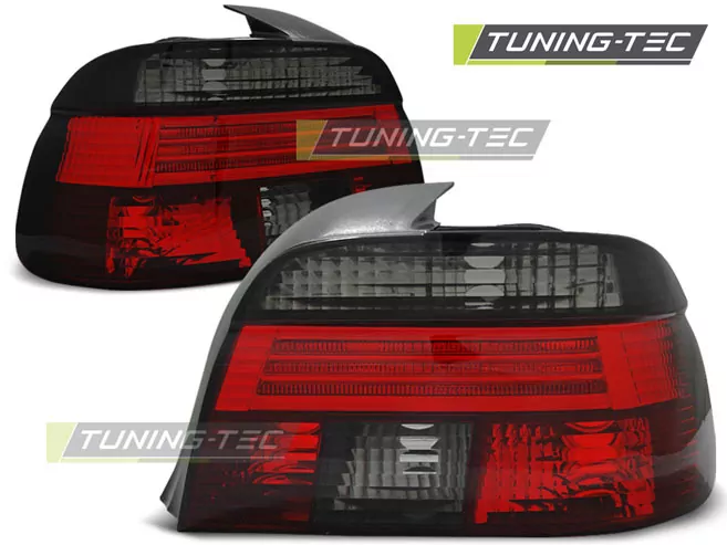 Tail Lights Red Smoke Fits Bmw E39 09.95-08.00
