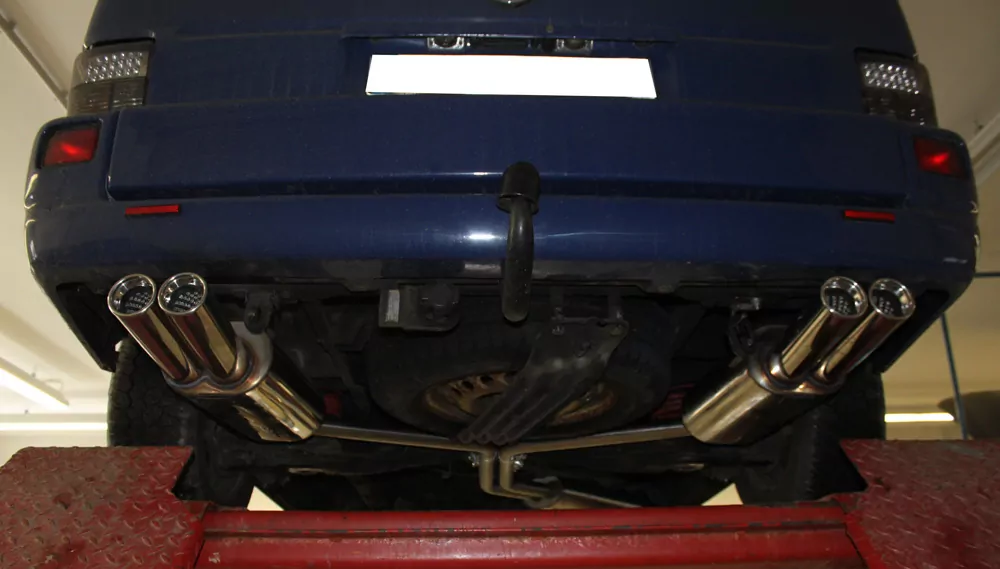 VW Bus T4  Endschalldämpfer rechts/links - 2x80 Typ 13 rechts/links