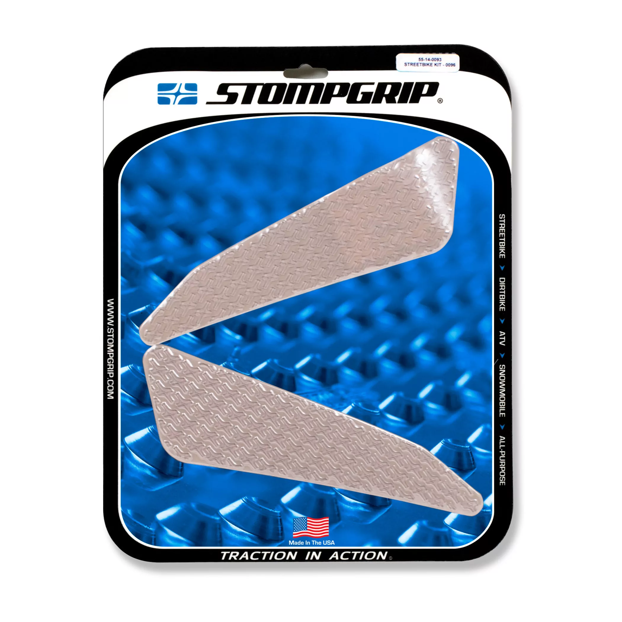 Stompgrip Traction Pad Icon für KTM 660 SMC 04-06 Klar