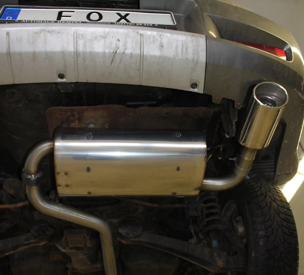 Mitsubishi Outlander 4WD  Endschalldämpfer - 115x85 Typ 33