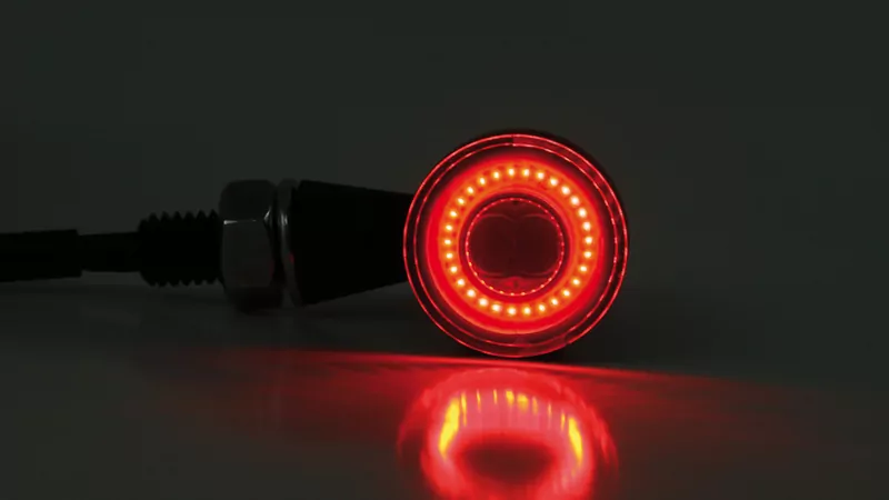 HIGHSIDER pro Apollo Classic LED Rück-, Bremslicht, Blinker Schwarz/Getönt 3in1, E-Geprüft (Paar)