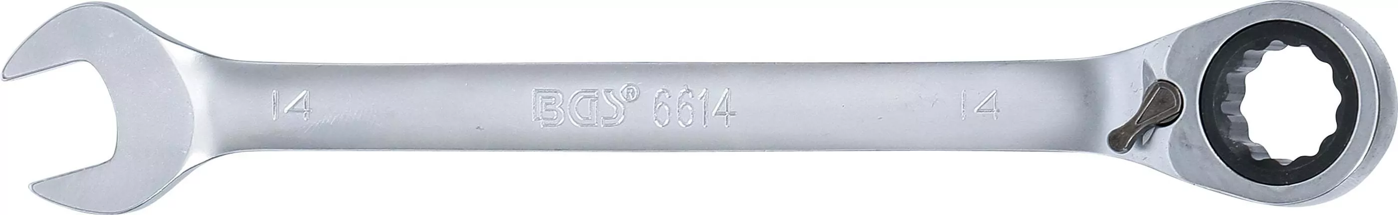 Ratschenring-Maulschlüssel | umschaltbar | SW 14 mm